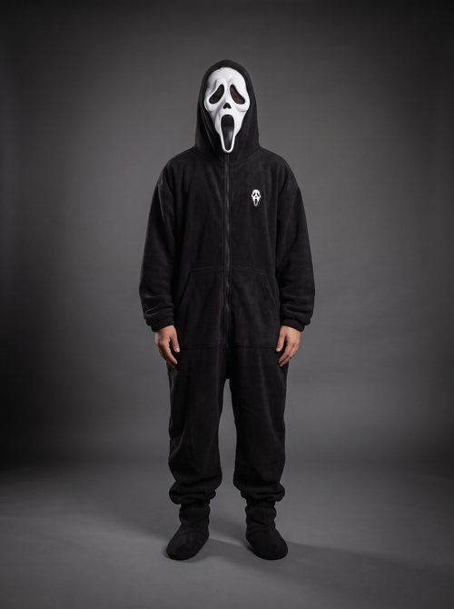 Spooky Snugs Ghostface onesie